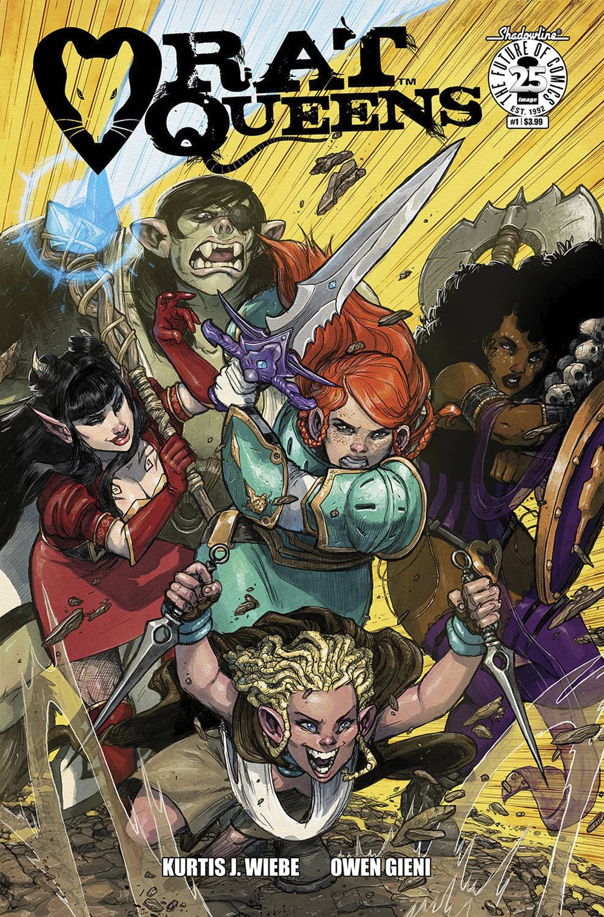 RAT QUEENS #1 CVR A GIENI (MR) COVER