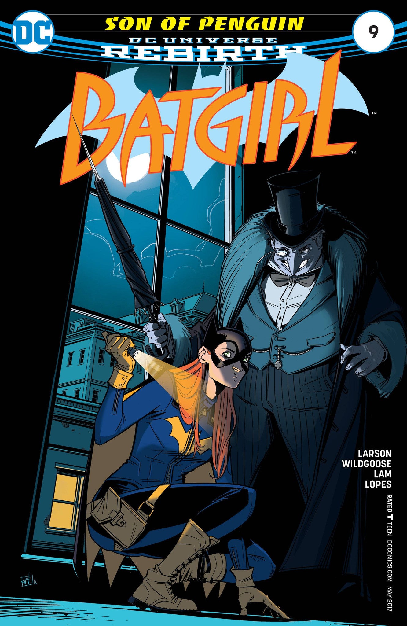BATGIRL #9 COVER