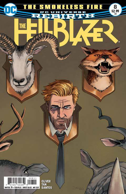 HELLBLAZER #8 COVER