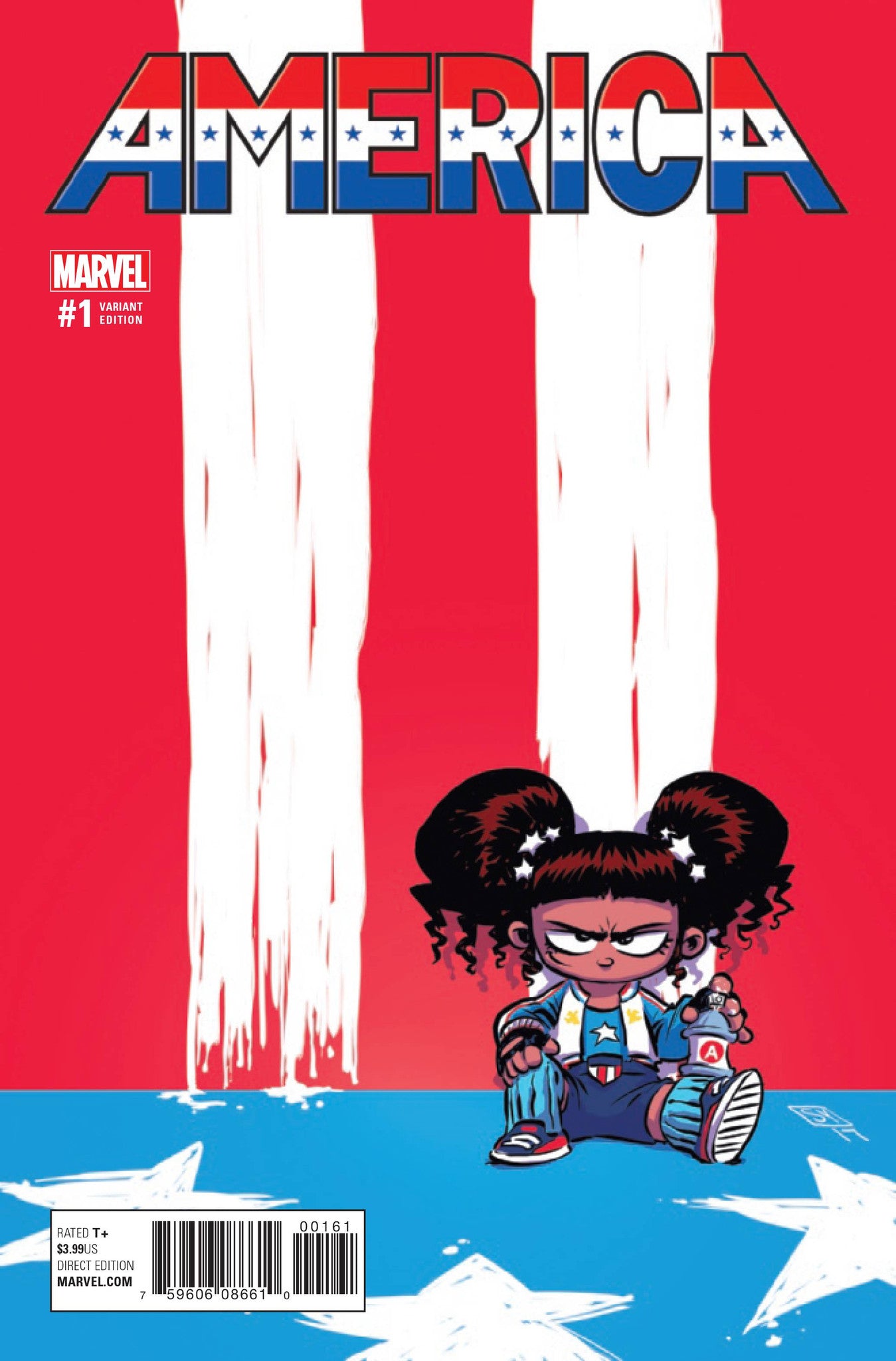 AMERICA #1 YOUNG VAR COVER