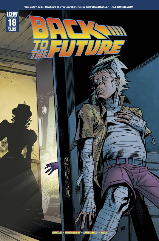 BACK TO THE FUTURE #18 COVER