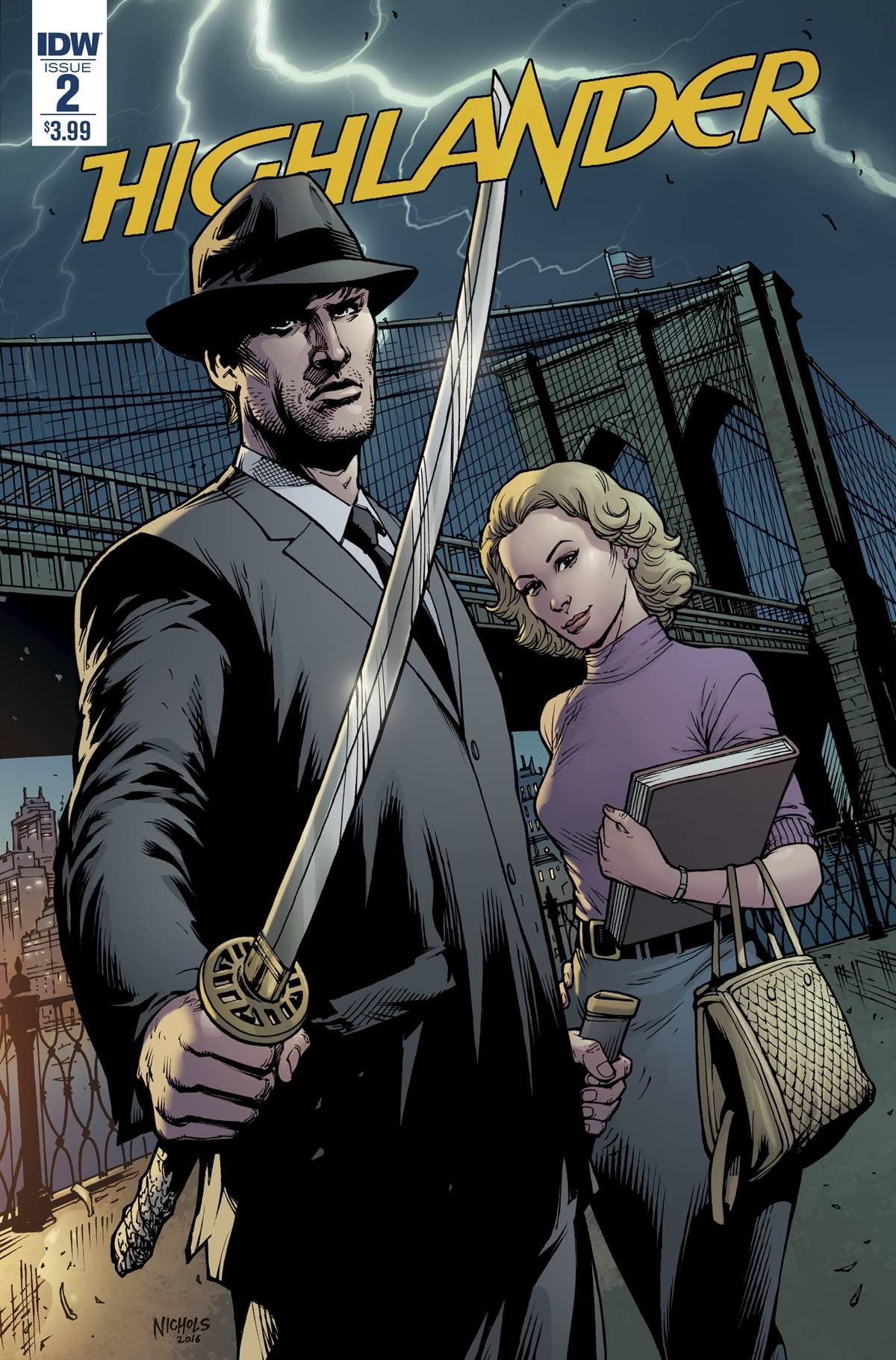 HIGHLANDER AMERICAN DREAM #2 COVER