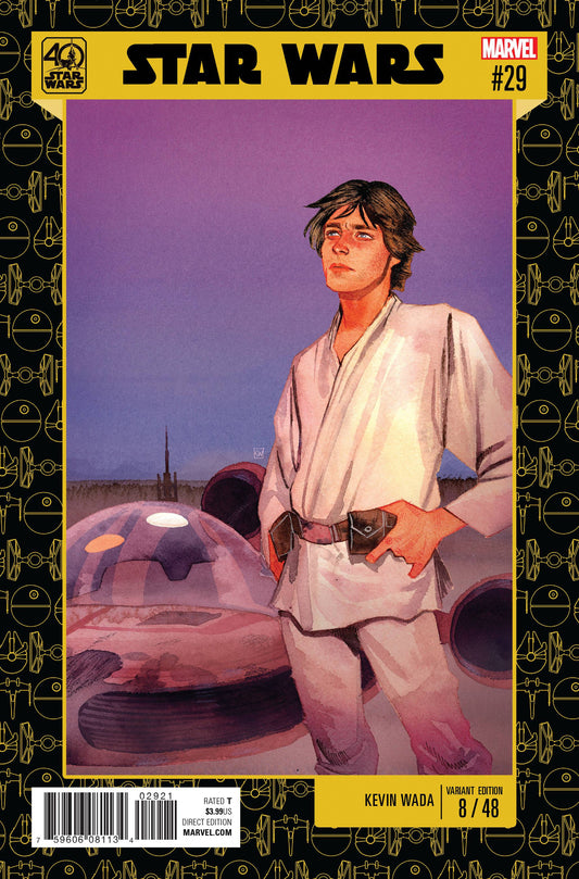 STAR WARS #29 WADA STAR WARS 40TH ANNIV VAR COVER