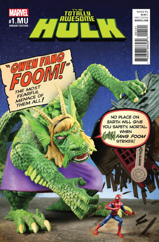 TOTALLY AWESOME HULK #1.MU GWENSTER UNLEASHED VAR COVER