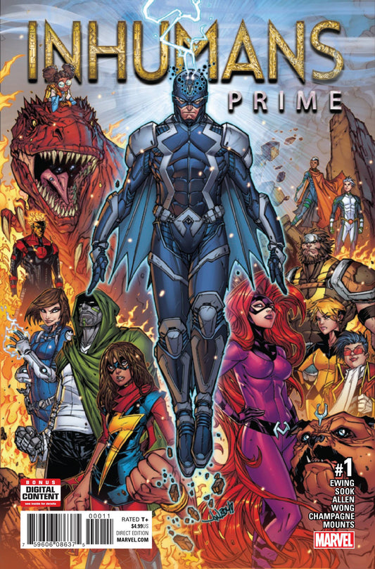 INHUMANS PRIME #1 COVER