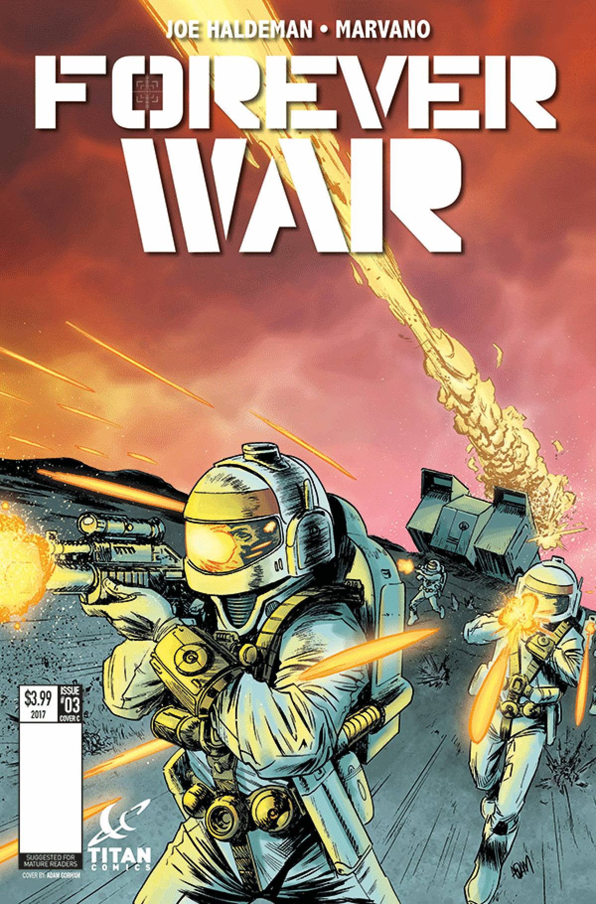 FOREVER WAR #3 (OF 6) CVR C GORHAM COVER