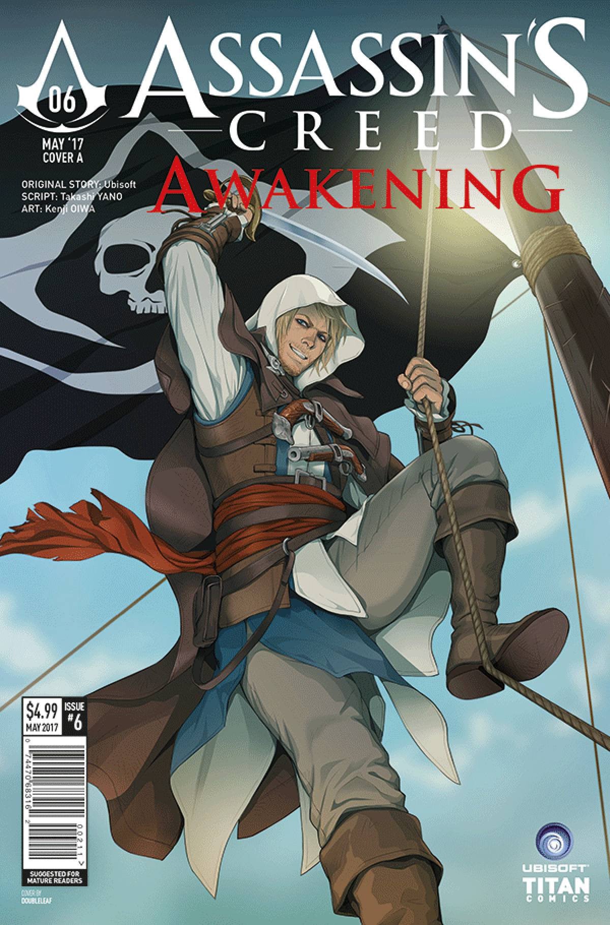 ASSASSINS CREED AWAKENING #6 (OF 6) CVR A DOUBLELEAF (MR) COVER