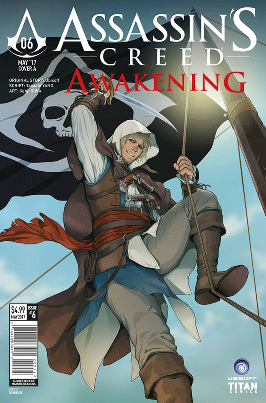 ASSASSINS CREED AWAKENING #6 (OF 6) CVR A DOUBLELEAF (MR) COVER