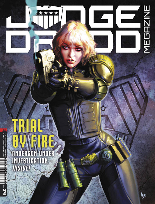 JUDGE DREDD MEGAZINE #383 COVER