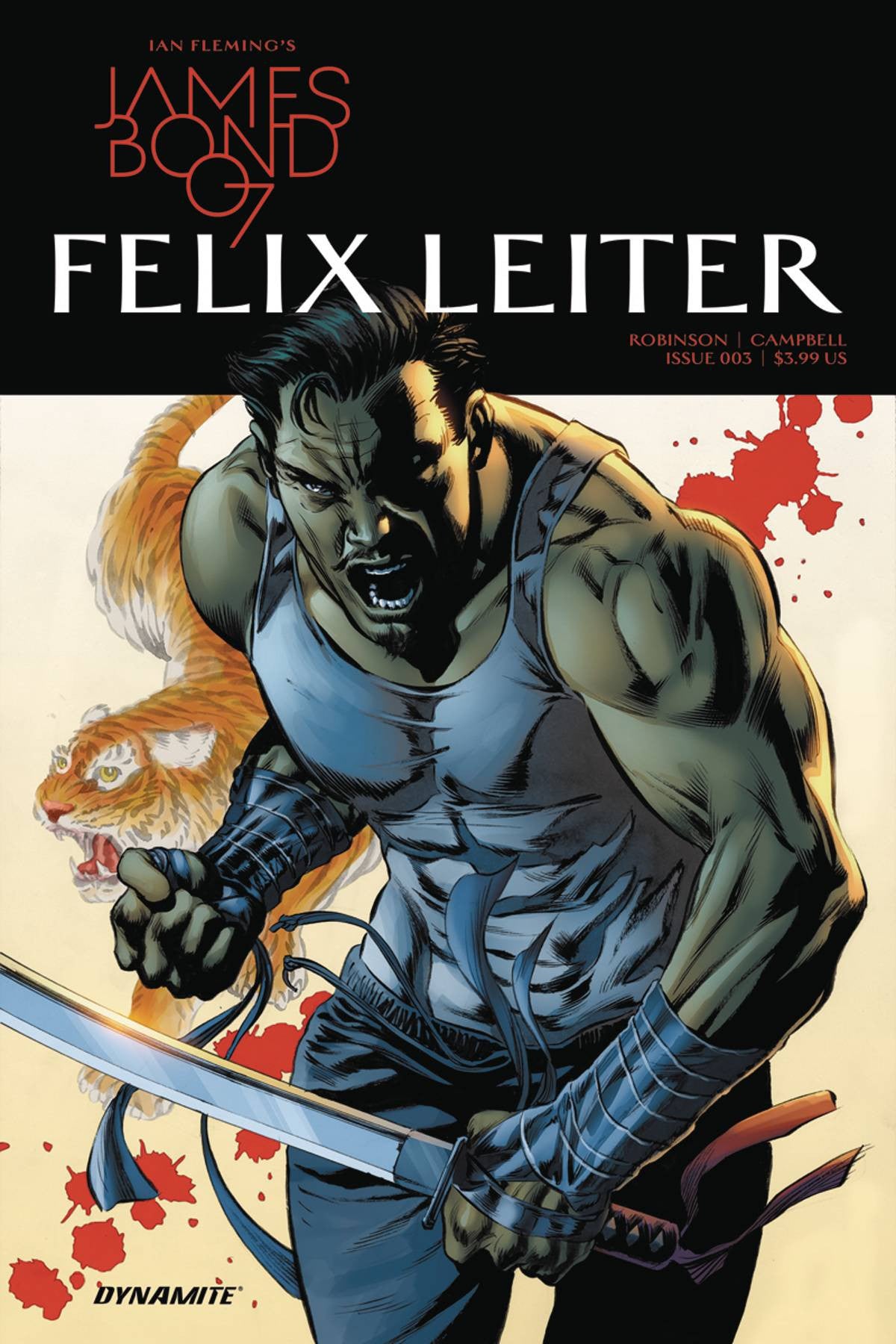 JAMES BOND FELIX LEITER #4 (OF 6) CVR A PERKINS COVER