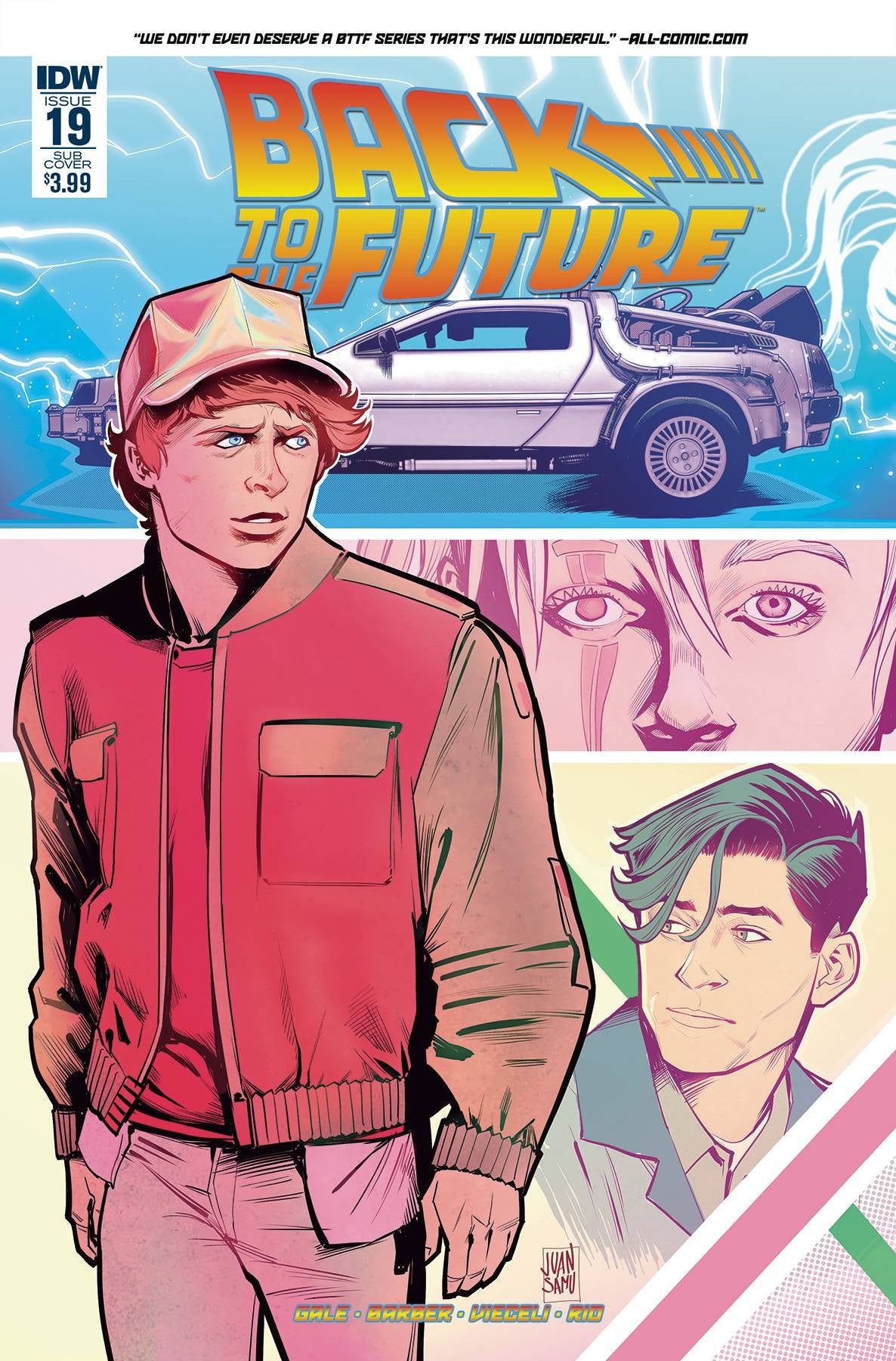 BACK TO THE FUTURE #19 SUBSCRIPTION VAR COVER