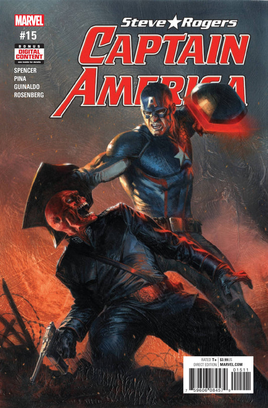 CAPTAIN AMERICA STEVE ROGERS #15 COVER