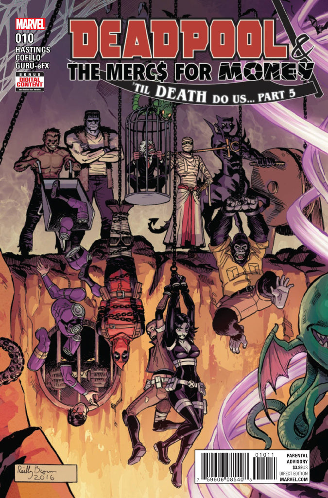 DEADPOOL AND MERCS FOR MONEY #10 COVER
