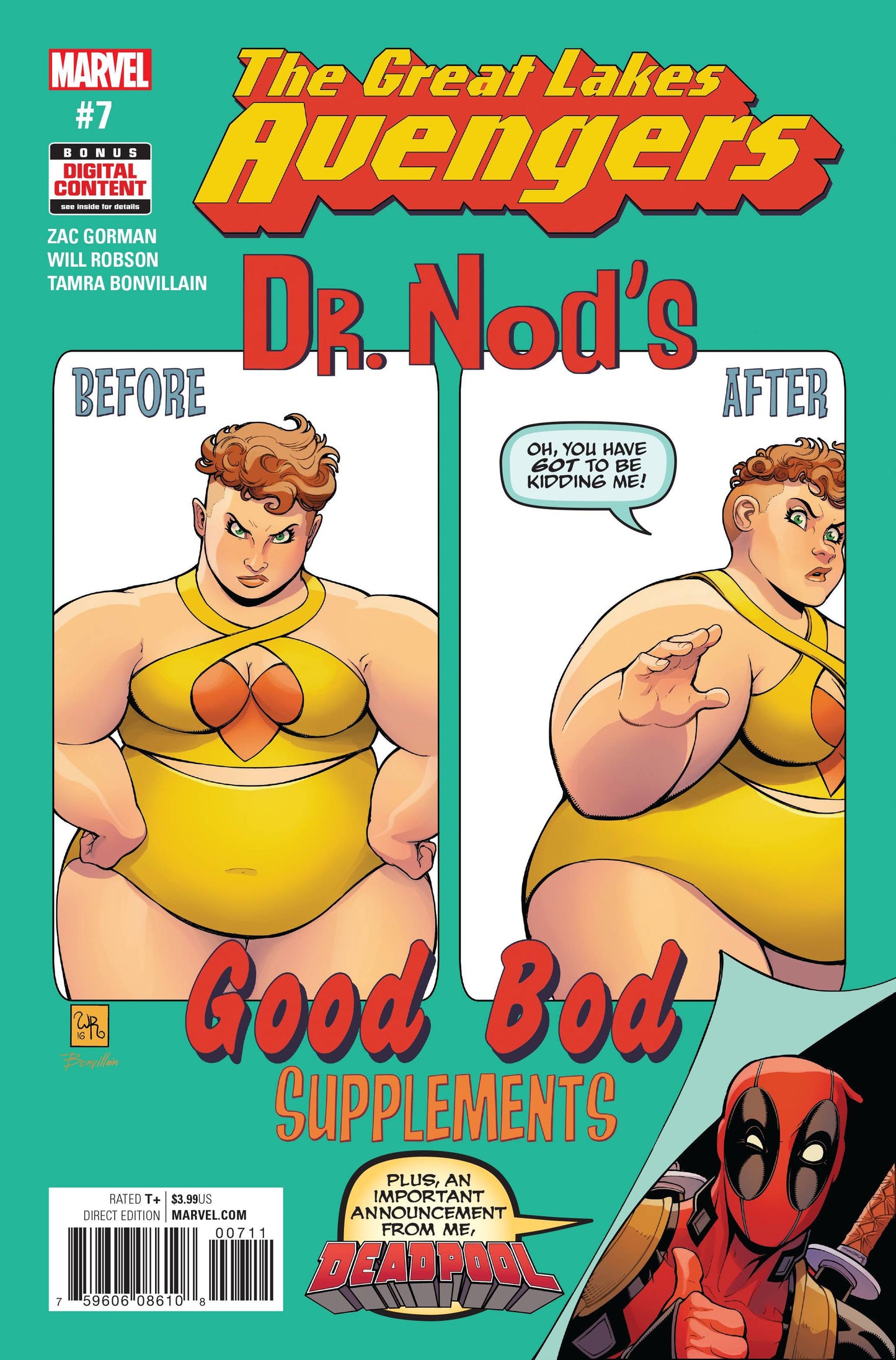GREAT LAKES AVENGERS #7 COVER