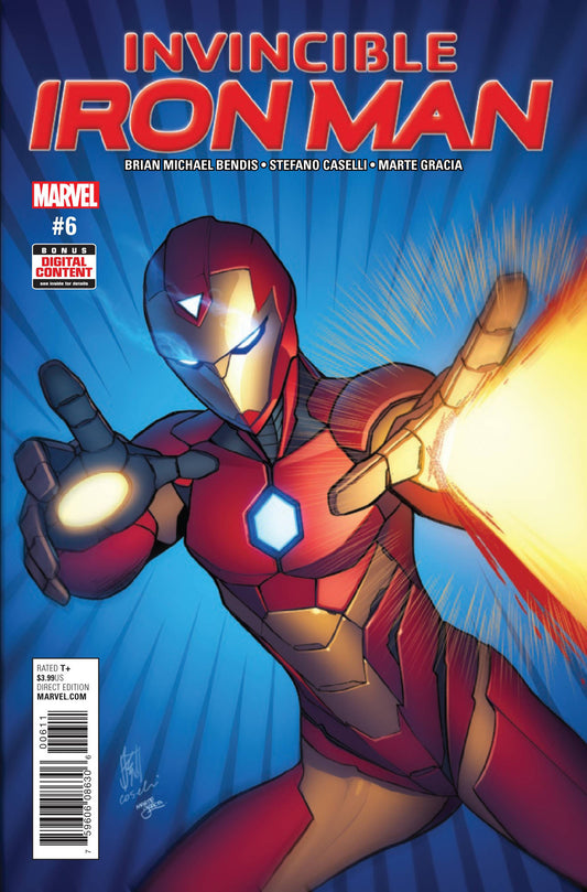 INVINCIBLE IRON MAN #6 COVER
