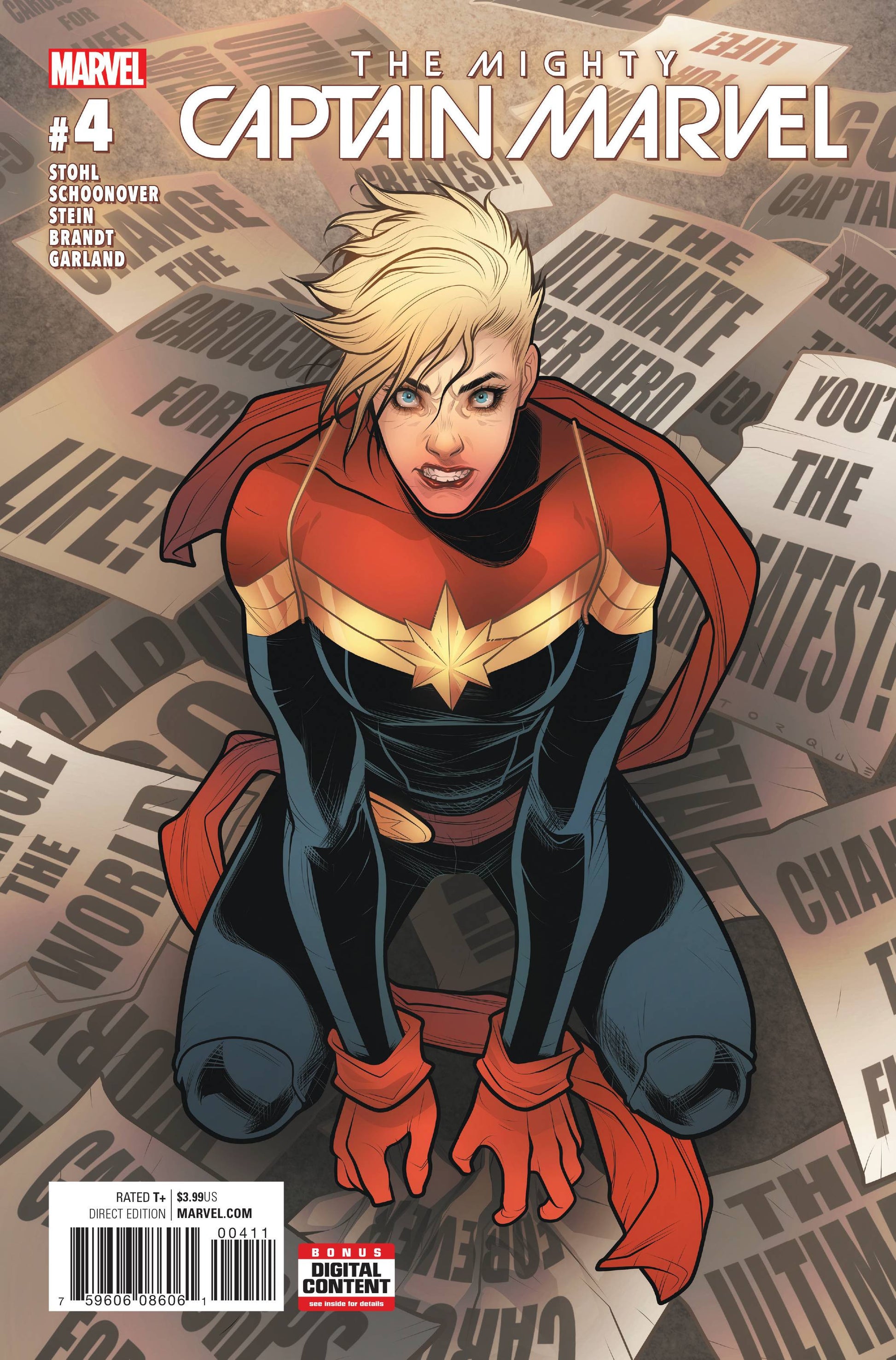 MIGHTY CAPTAIN MARVEL #4 COVER