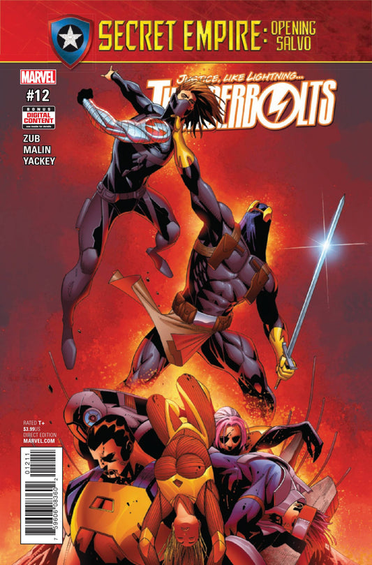 THUNDERBOLTS #12 COVER