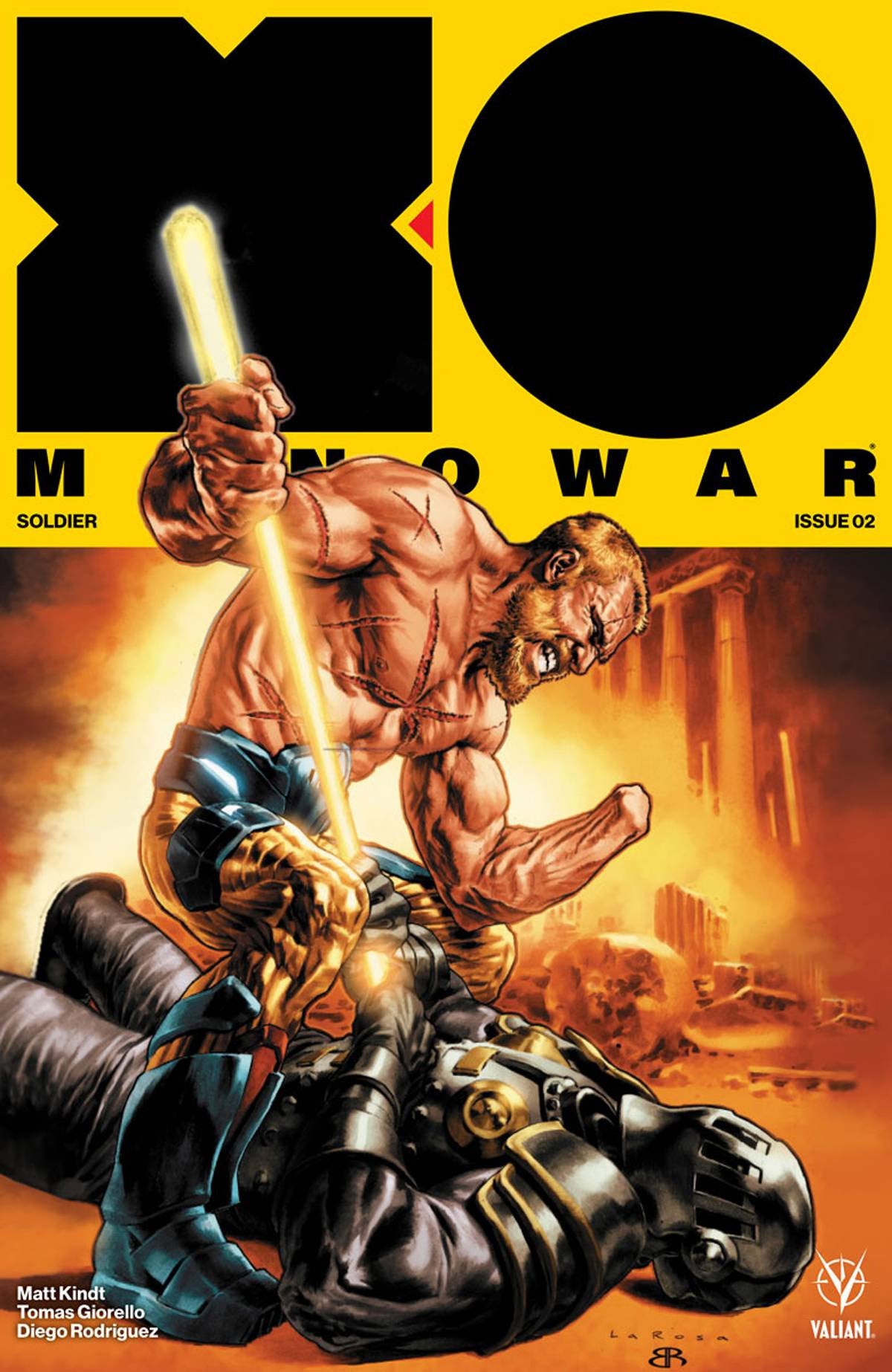 X-O MANOWAR (2017) #2 CVR A LAROSA COVER
