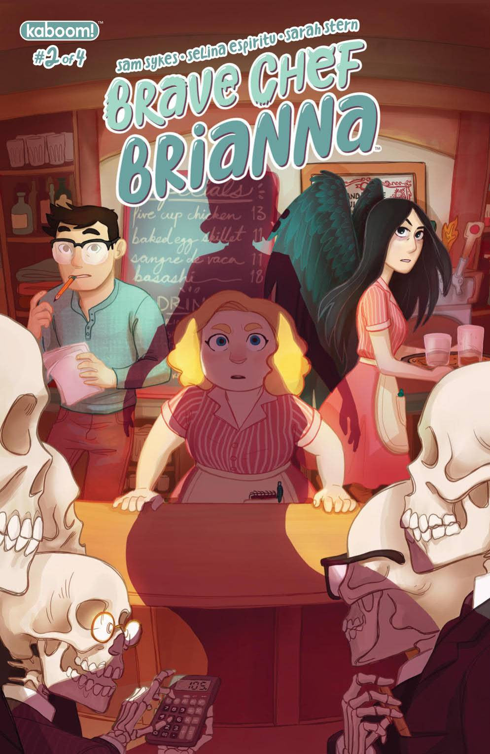 BRAVE CHEF BRIANNA #2 COVER