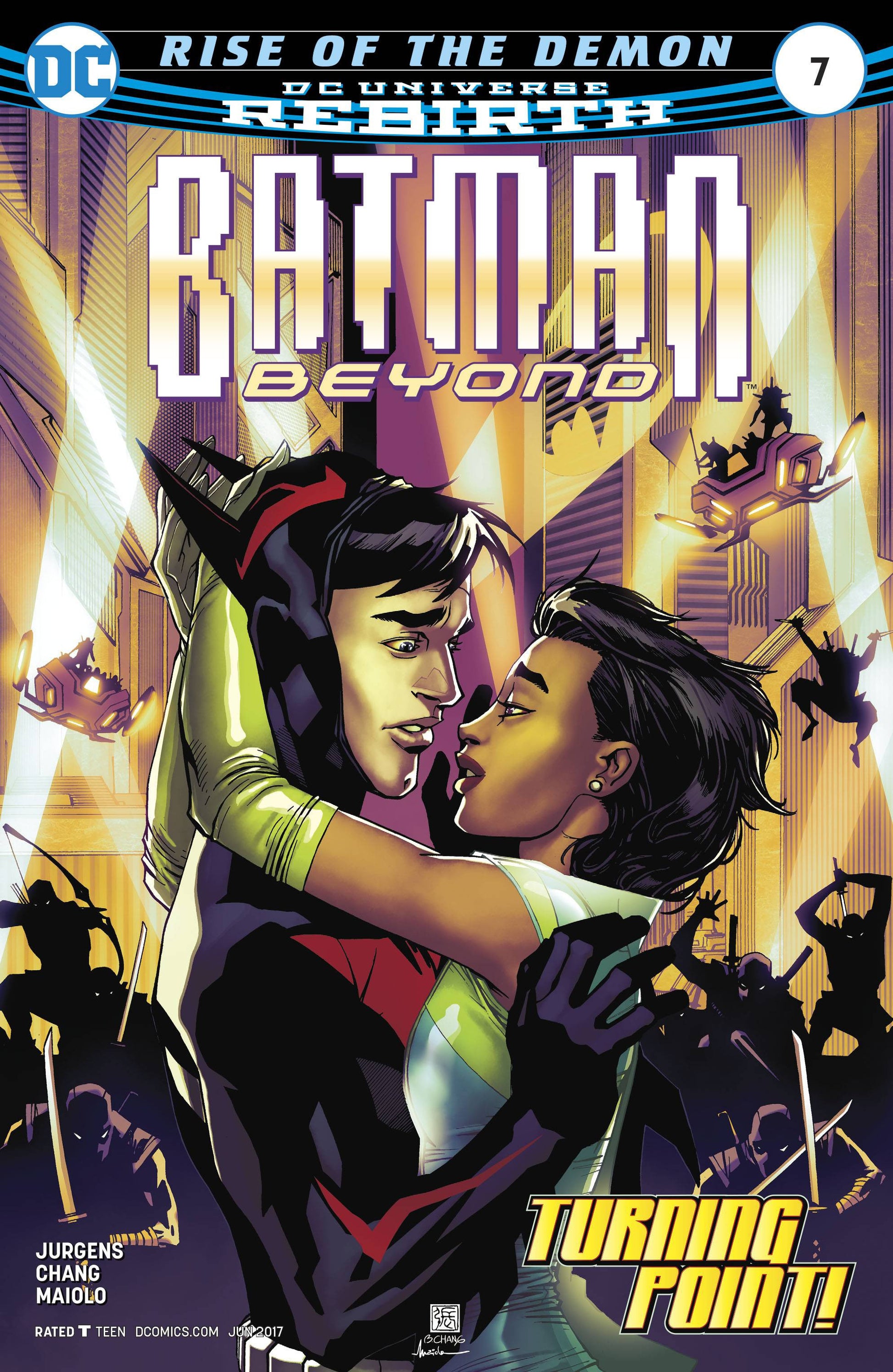 BATMAN BEYOND #7 COVER