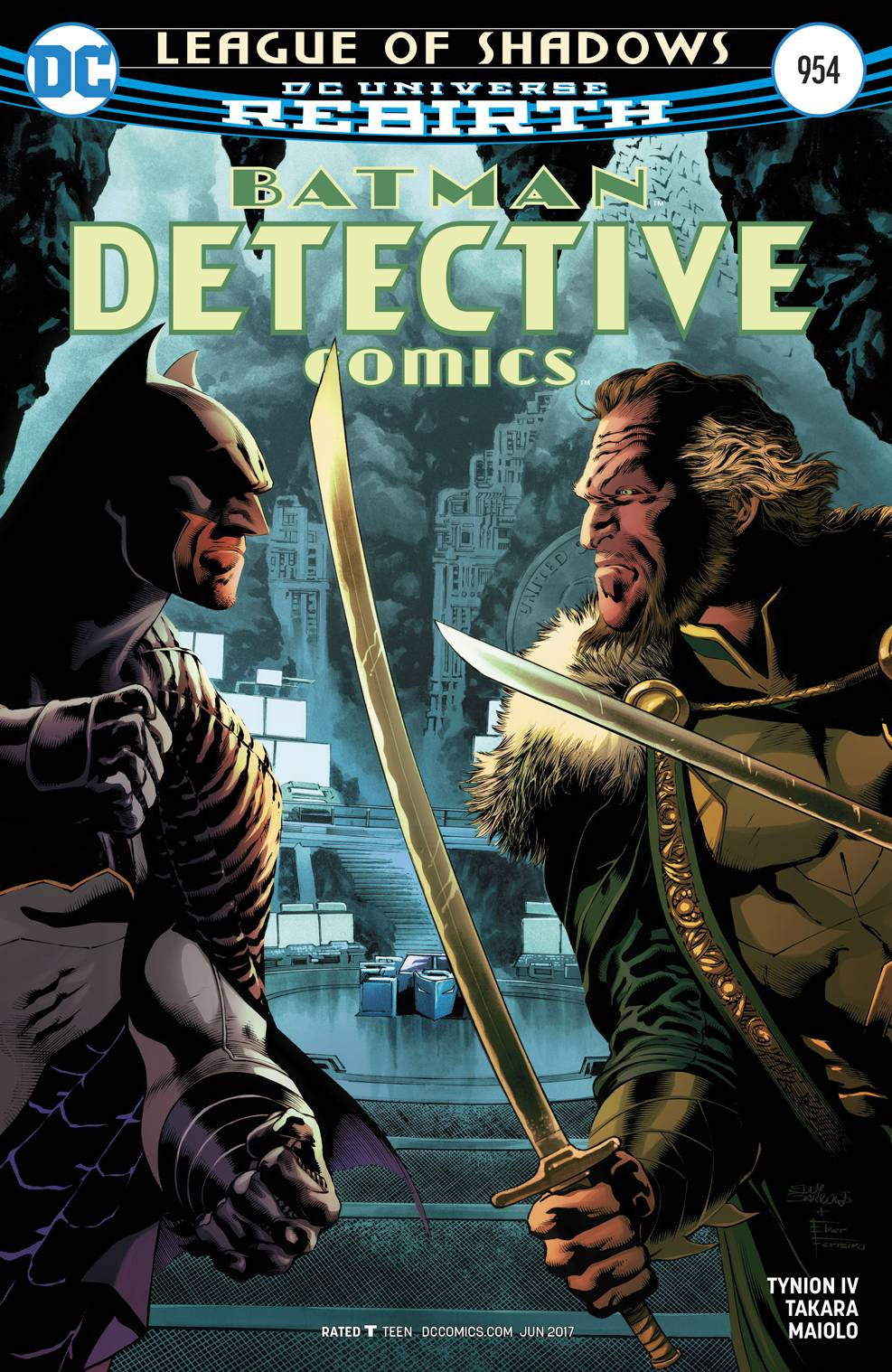 DETECTIVE COMICS #954 COVER