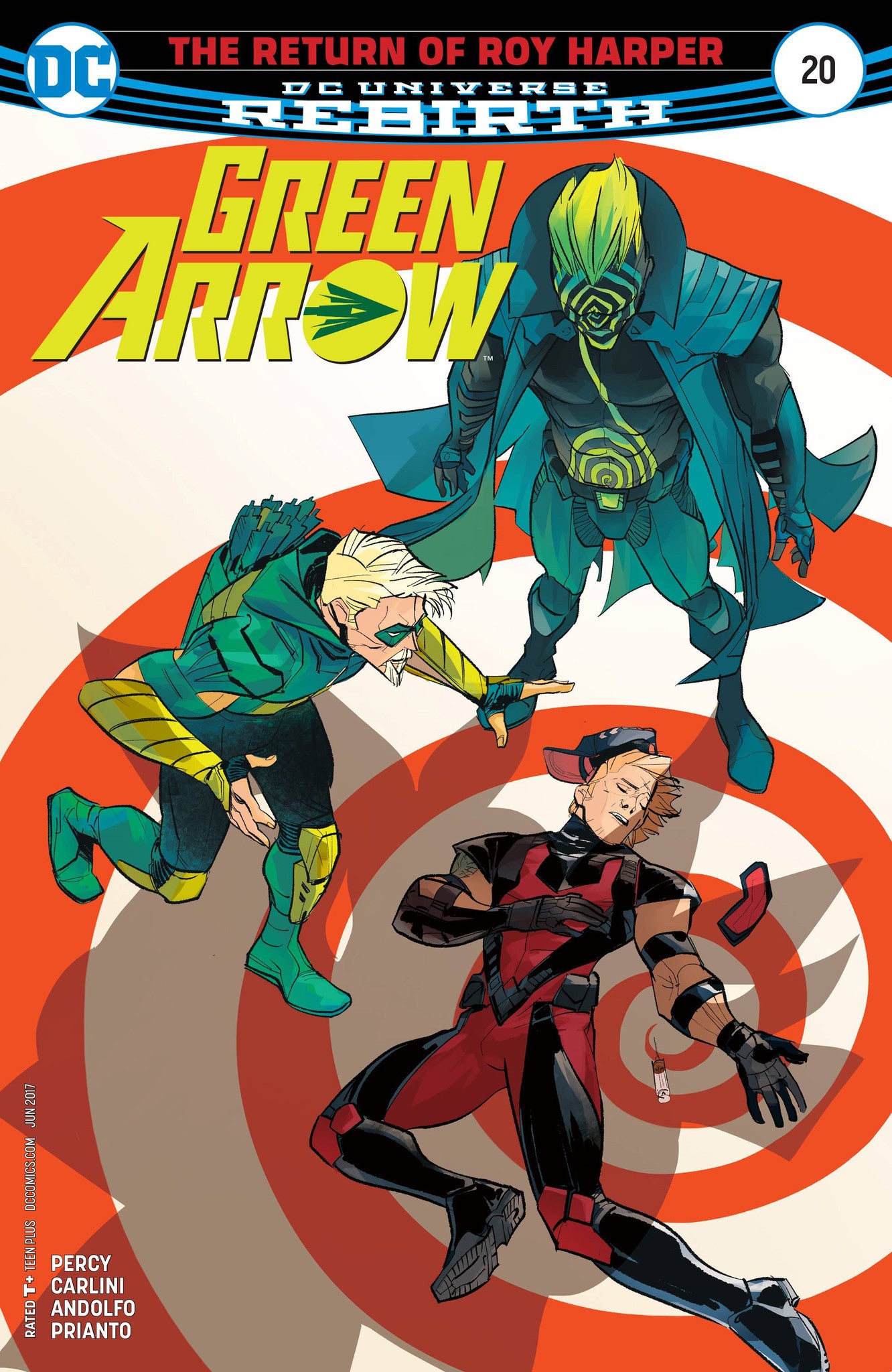 GREEN ARROW #20 COVER