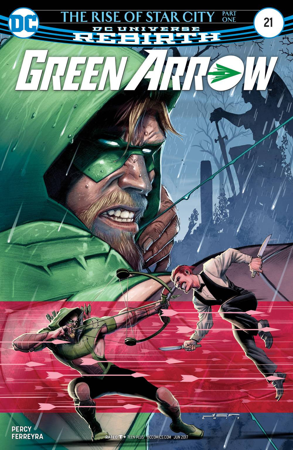 GREEN ARROW #21 COVER