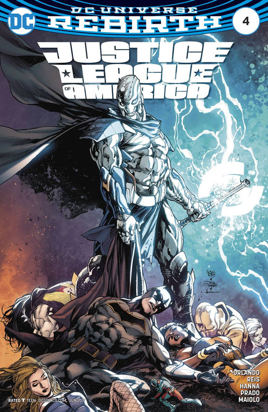 JUSTICE LEAGUE OF AMERICA #4 COVER