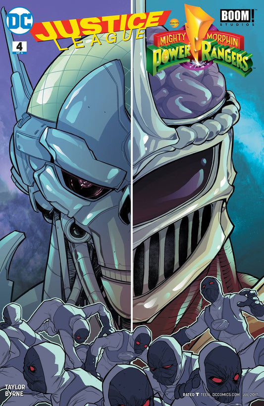 JUSTICE LEAGUE POWER RANGERS #4 (OF 6) COVER