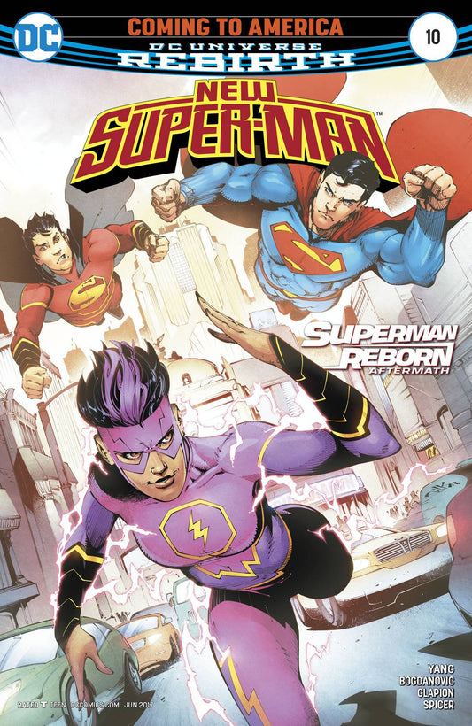 NEW SUPER MAN #10 COVER