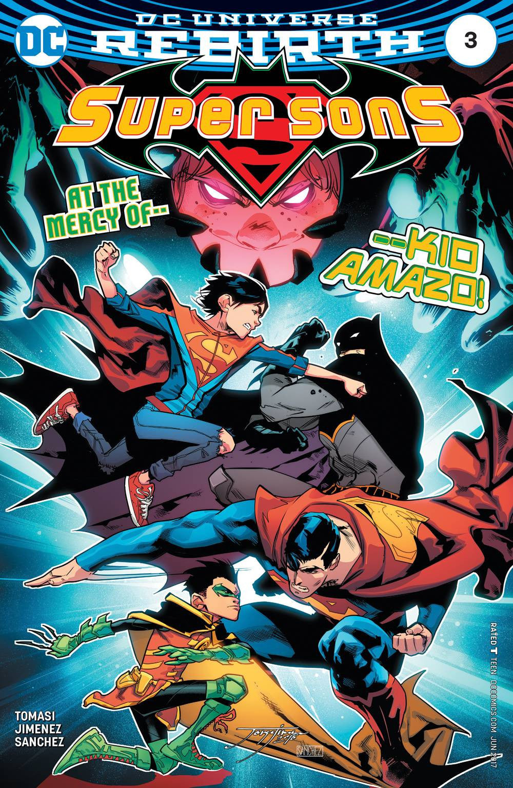 SUPER SONS #3 COVER