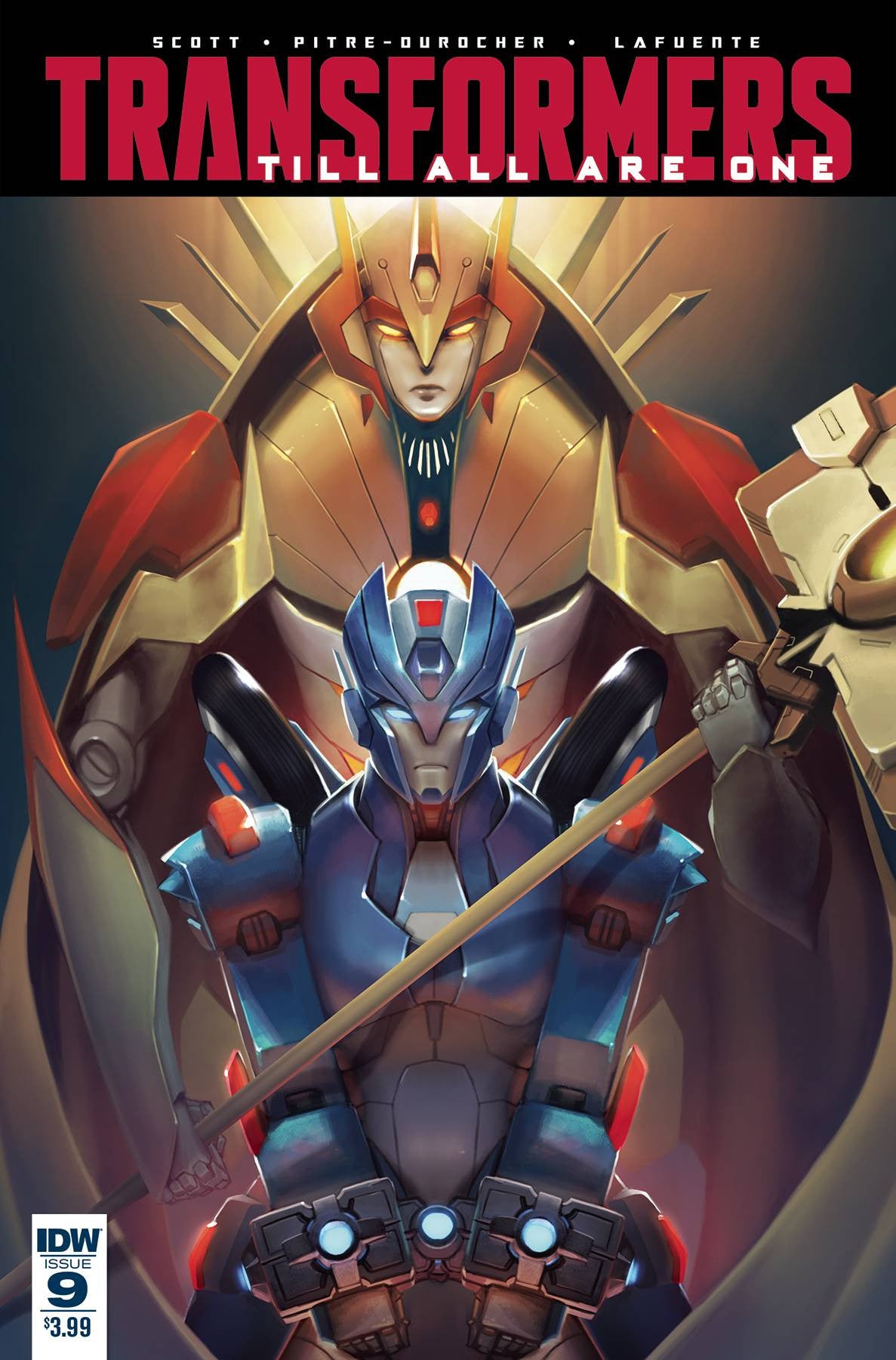 TRANSFORMERS TILL ALL ARE ONE #9 COVER