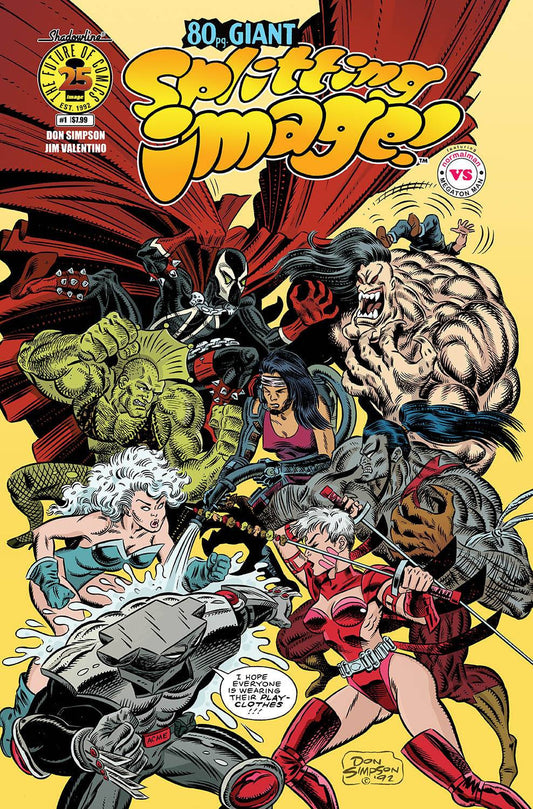 SPLITTING IMAGE 80-PAGE GIANT COVER