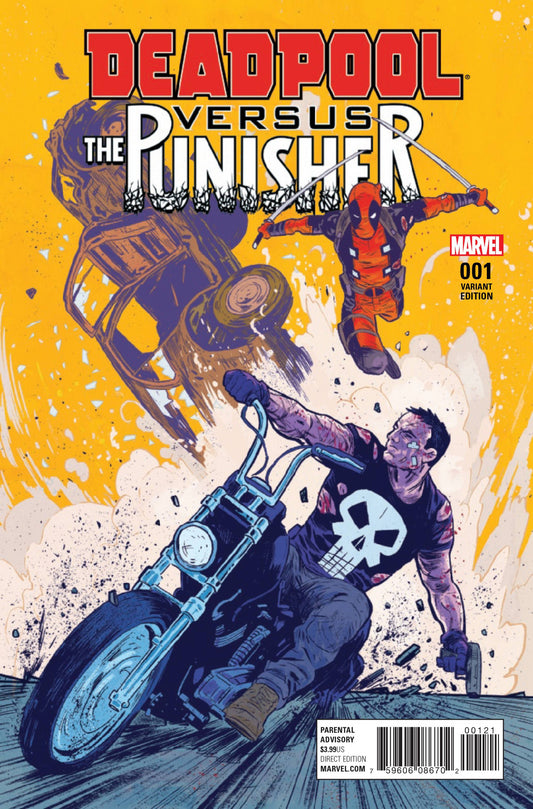 DEADPOOL VS PUNISHER #1 (OF 5) A VAR COVER