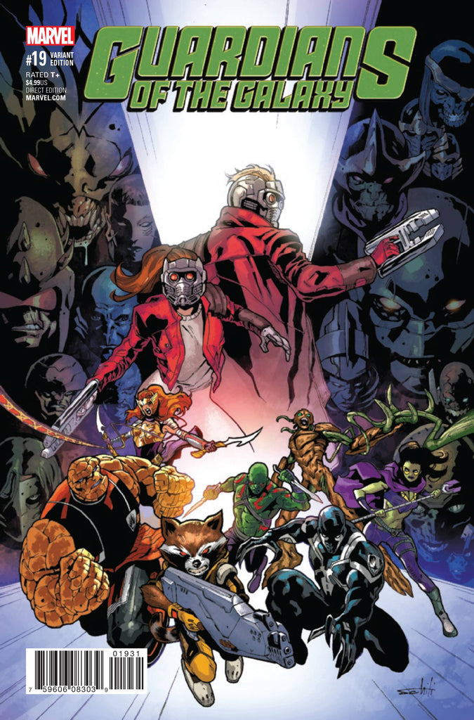 GUARDIANS OF GALAXY #19 SCHITI FINAL ISSUE VAR COVER