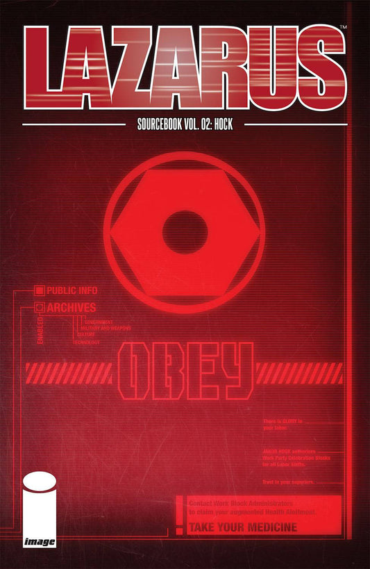 LAZARUS SOURCEBOOK #2 HOCK COVER