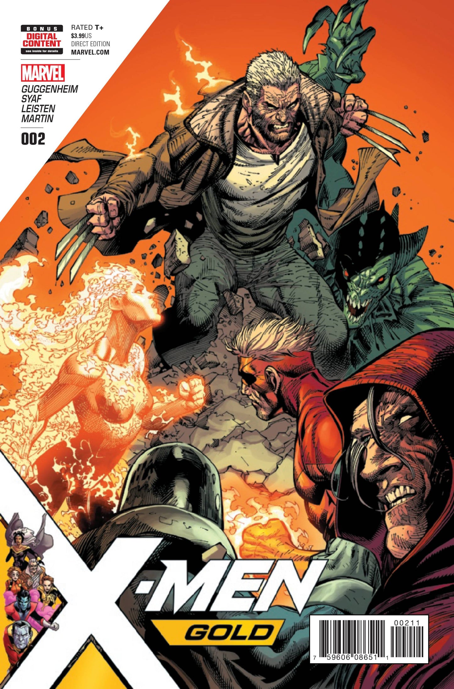 X-MEN GOLD #2 COVER