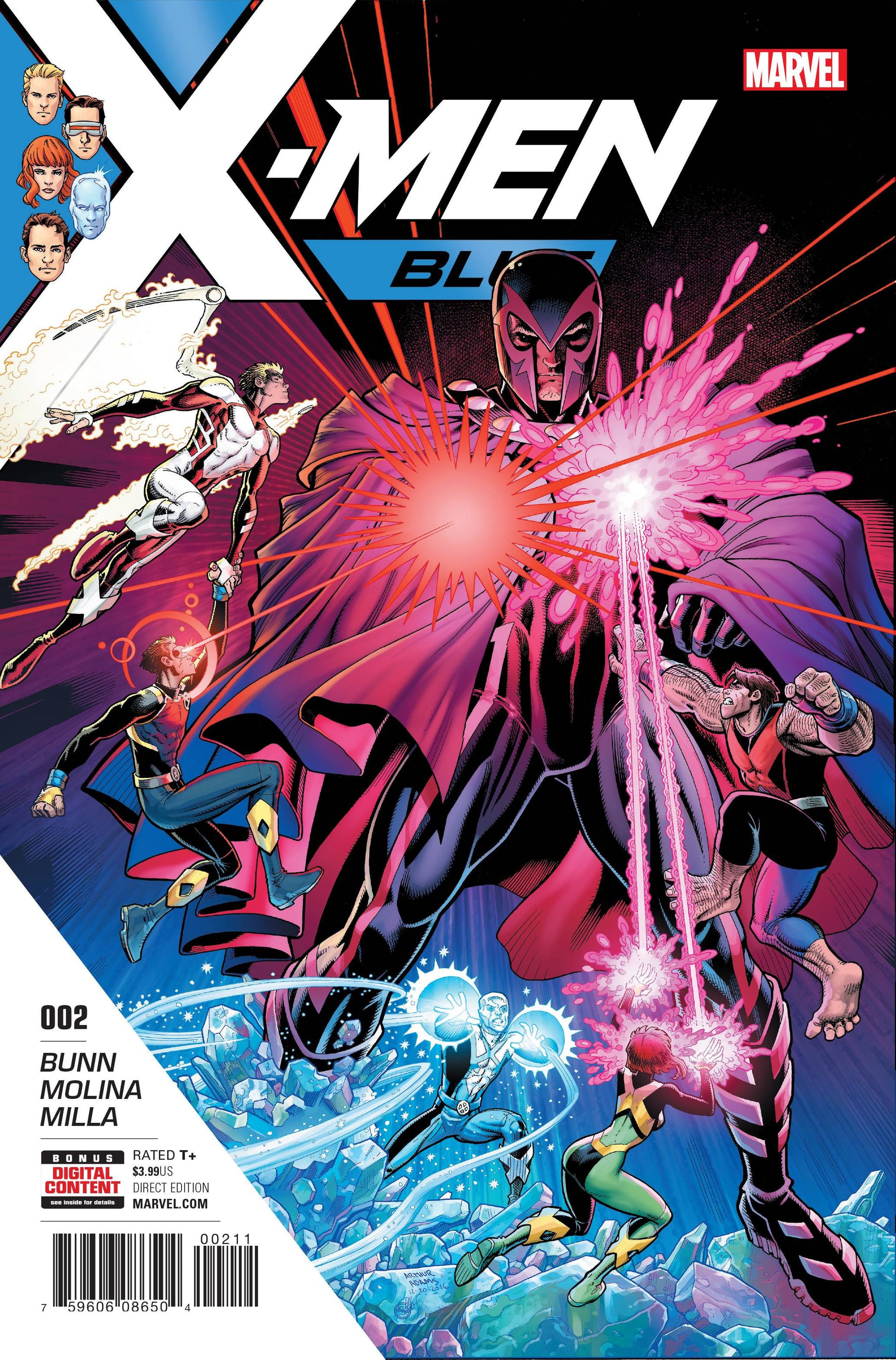 X-MEN BLUE #2 COVER