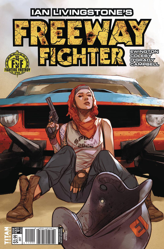 IAN LIVINGSTONES FREEWAY FIGHTER #1 (OF 4) CVR B OLIVER COVER