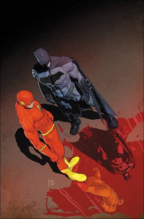 FLASH #21 INTERNATIONAL EDITION (THE BUTTON) COVER