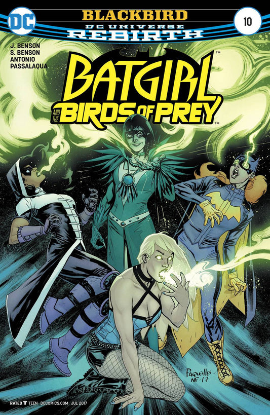 BATGIRL AND THE BIRDS OF PREY #10 COVER