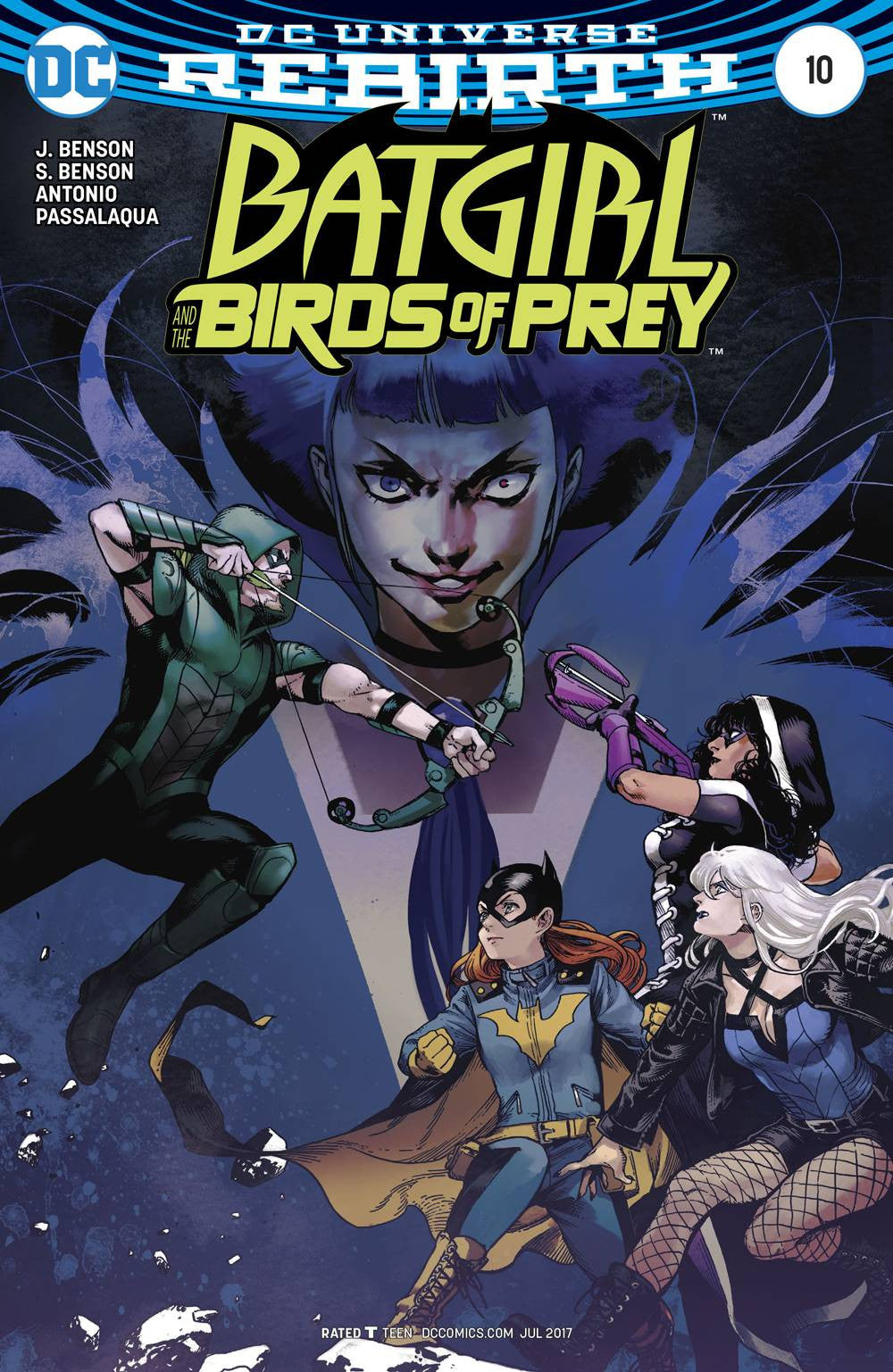BATGIRL AND THE BIRDS OF PREY #10 VAR ED COVER