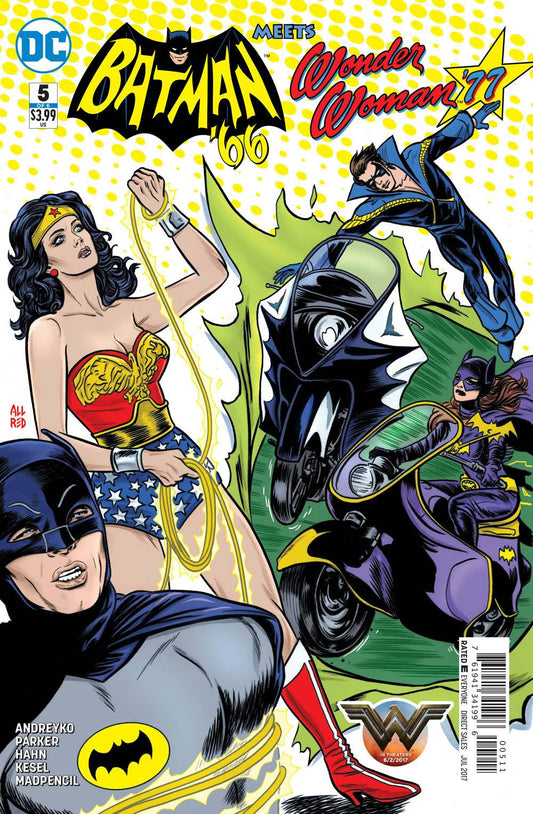 BATMAN 66 MEETS WONDER WOMAN 77 #5 (OF 6) COVER