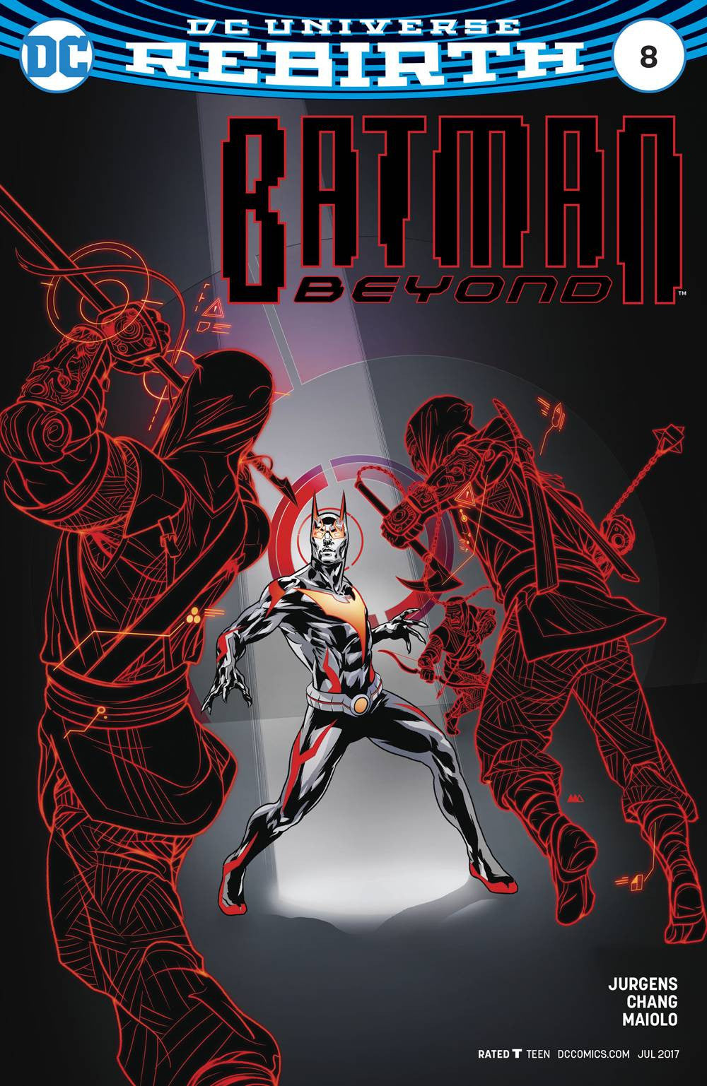 BATMAN BEYOND #8 VAR ED COVER