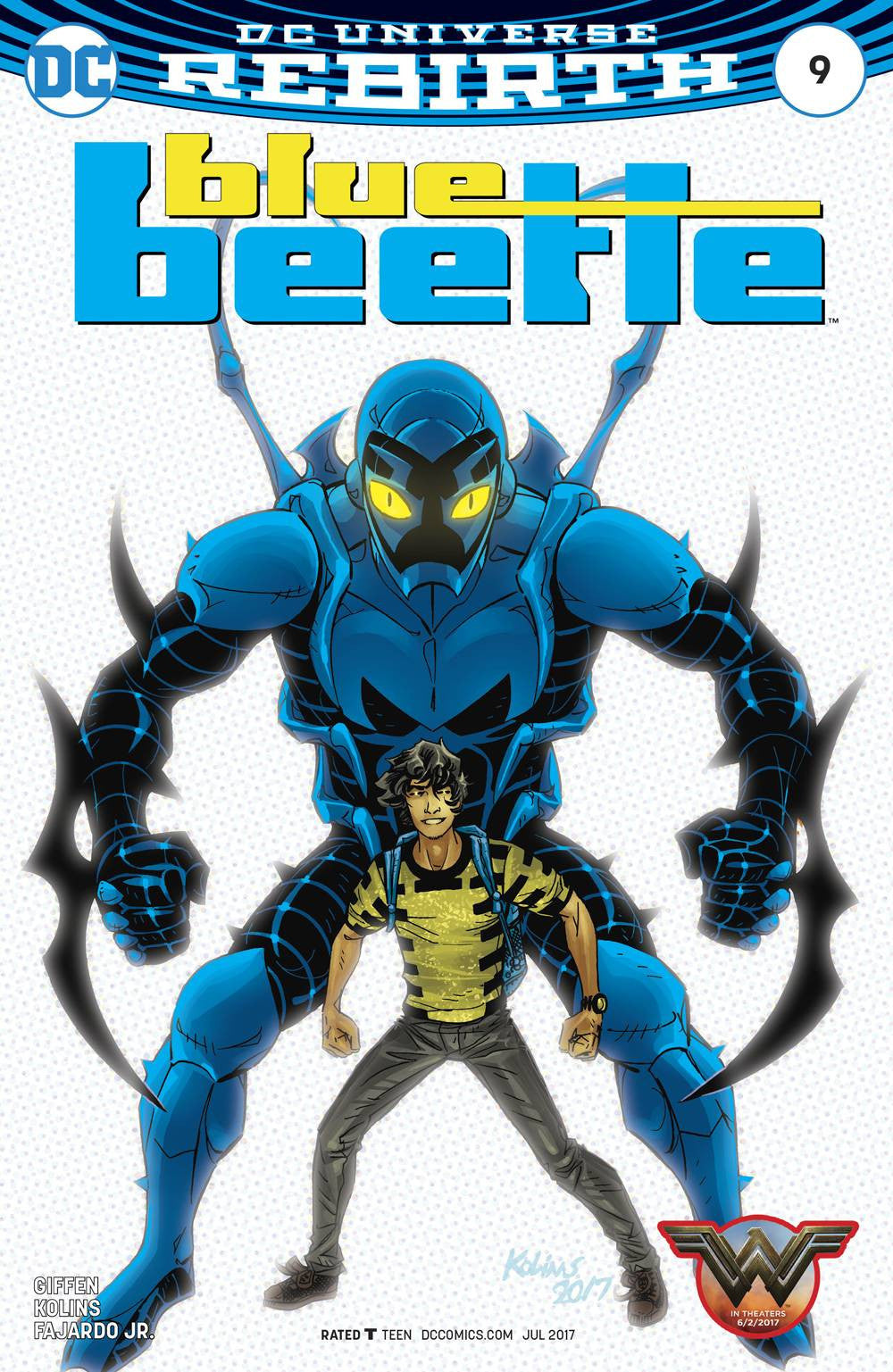 BLUE BEETLE #9 COVER