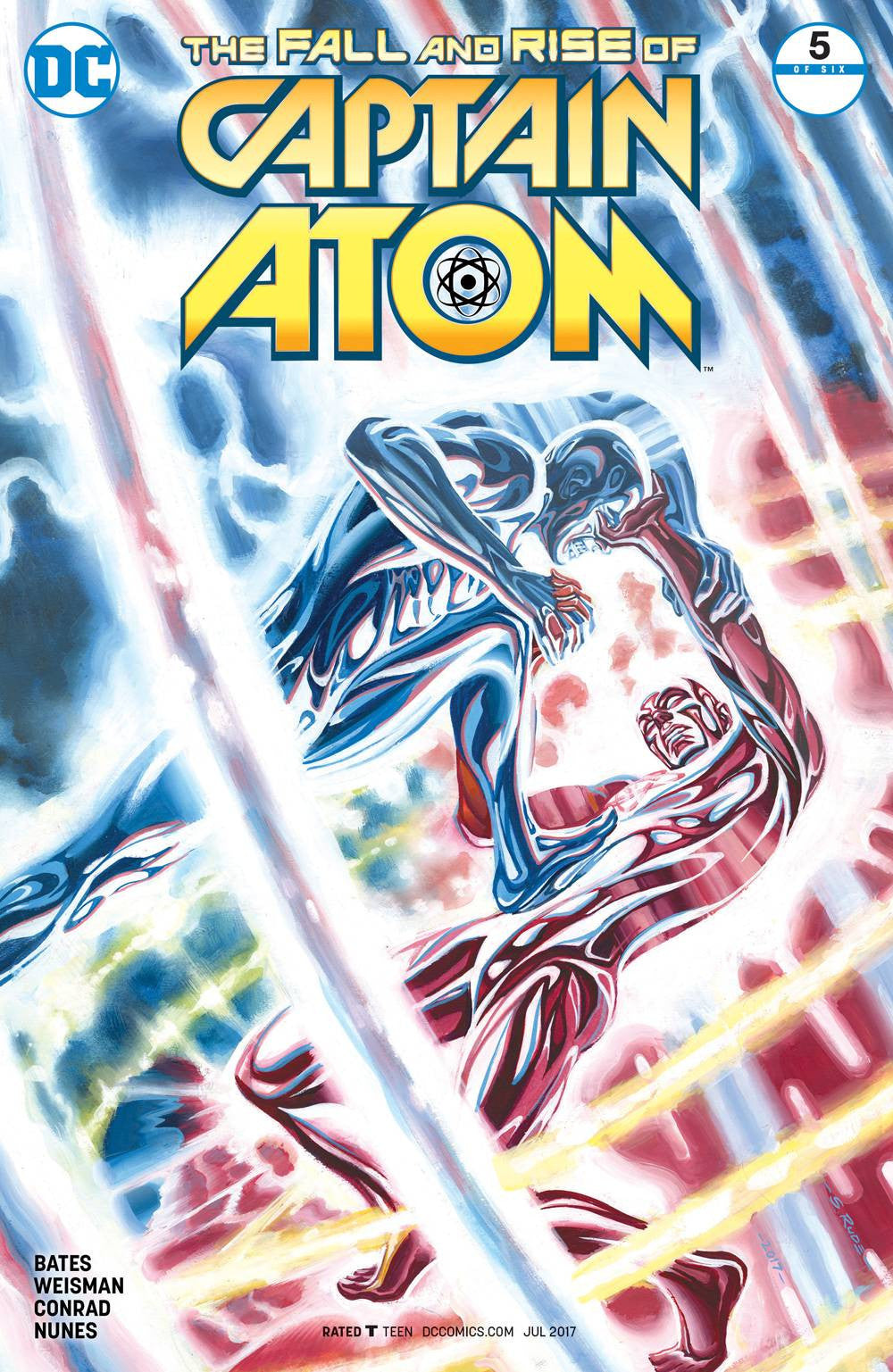 FALL AND RISE OF CAPTAIN ATOM #5 (OF 6) COVER