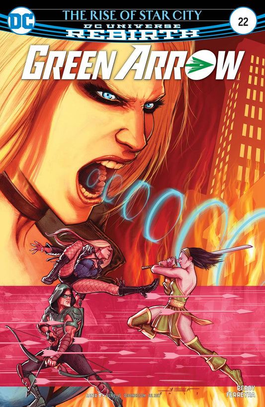 GREEN ARROW #22 COVER