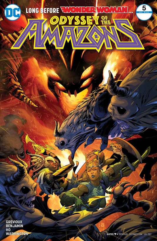 ODYSSEY OF THE AMAZONS #5 (OF 6) COVER