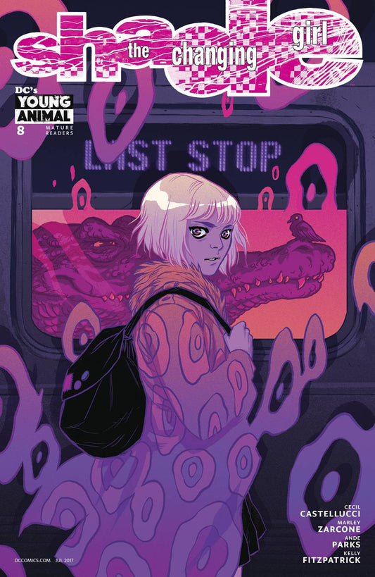 SHADE THE CHANGING GIRL #8 COVER