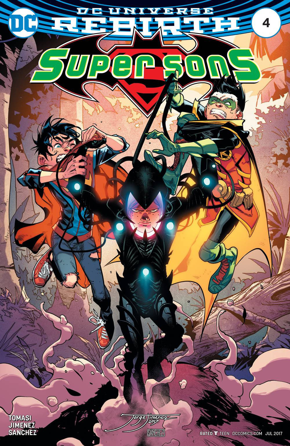 SUPER SONS #4 COVER